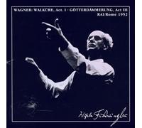 Konetzni - Wagner : Versions De Concert De L'Acte 1 De La Walkyrie Et De L'Acte 3 Du Crépuscule Des Dieux