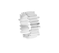 KONFEN Anillo ajustable de piano para mujer, estilo minimalista, de acero inoxidable, ajustable, retro, fantasía, minimalista, regalo, joyería, plateado