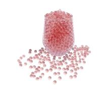 KONFEN Perlas de Agua, 20000 Bolas de Gel Rojo, 100g Bolas Hidrogel Perlas de Gel Bolitas No Tóxico Water Beads para Planta Flores Decoración (Rojo)