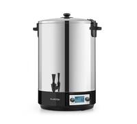 KonfiStar Acero Inoxidable 40L Esterilizador Eléctrico Digital Plata