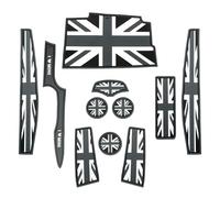 Konforhom Para Mini Cooper F56 F55 F54 F60 esteras con surcos para Puerta decoración Estera de Almacenamiento Antideslizante
