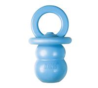 Chupete de goma para cachorros - KONG Binkie - Tamaño: Medio | Color del Producto: Azul bebé