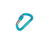 Kong mosquetón Argon S, Turquesa/Gris/Turquesa, Abrazadera de Tornillo