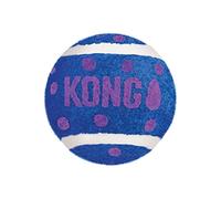 KONG - Cat Active Tennis Balls with Bells - Juguete para Gatos con un Cascabel Dentro - Pack de 3
