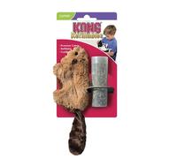 Castor de peluche con catnip para gatos - KONG