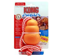 Kong Classic L, Naranja Con Cuerda - Masticación De Caucho Natural para Perros
