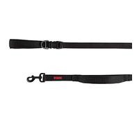 KONG Comfort Ultra Durable Traffic - Correa de control rápido manos libres (6 pies) (negro)