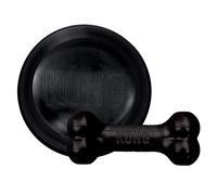 KONG - Extreme Flyer y Extreme Goodie Bone - Juguetes resistentes para perros masticadores - para perros grandes