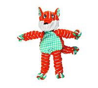KONG Floppy Knots zorro de peluche para perros - S/M: 25 x 22 x 15 cm (L x An x Al)