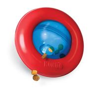 KONG Gyro - Juguete Interactivo para Perros para dispensar Golosinas - Comedero Lento para Perros para una alimentación Saludable - para Perros Pequeños