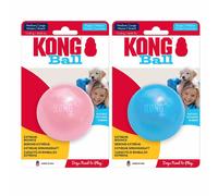 Kong Puppy Pelota Con Orificio Para Perros Rosa - Talla M/l