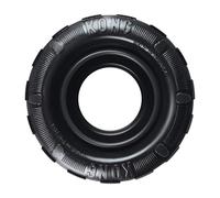 KONG KT21E Gioco, S, Nero | Neumático de goma natural duradero, pared interior dispensadora de golosinas, rebote errático para buscar