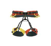 Kong. Lario - Arnés para escalada y vías ferratas, ajustable con 4 hebillas, arnés para montañismo ligero, 4 anillas porta materiales, CE EN12277. Unisex: adulto