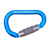 Kong Napik Twist Lock mosquetón de seguridad de doble acción de escalada - Turquoise