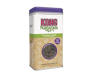 KONG - Naturals Premium Catnip - Hierba gatera de cultivo norteamericano - 57 gramos
