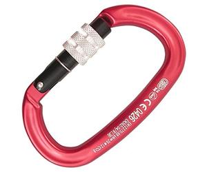 Kong Ovalone Screw Sleeve Conector Unisex Adulto, Unisex Adulto, 712RNP4A1KK, Rosso/Nero/Lucido, Talla única