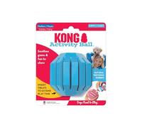 KONG Puppy Activity Ball Masticable para Cachorros, Talla Mediana