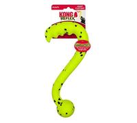 KONG Reflex - Juguete chirriante para perro, juguete flexible con | Material resistente que se recupera después de las mordidas; un rebote impredecible y un sutil chirriador fomentan el juego