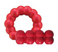 KONG Ring & Goodie Ribbon - Juguetes de goma resistentes para perros - Juguete masticable con forma de anillo para la salud dental del perro - Ju