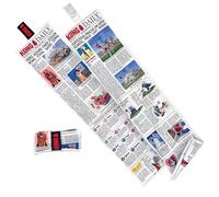 Kong Rollo de periódico Diario XL de 3 pies de Largo con 6 chirriadores