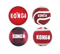 KONG Signature Balls - Paquete de 4 pelotas surtidas