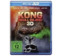 Kong : Calavera Island Con Brie Larson 3D blu ray Rápido Envío Nuevo y Emb.