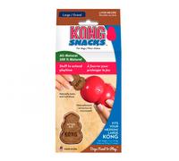 KONG Snacks de hígado para perros - L: 2 x 312 g (7 g / unidad) - Pack Ahorro
