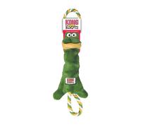 KONG Tugger Knots rana de peluche con sonido para perros - 1 unidad