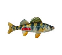 Kong Wild Shield - Juguete para Perros con Forma de pez para Razas Medianas (Perca)