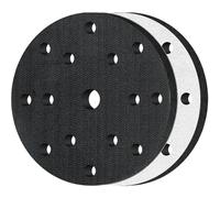 KONGMING 2 Piezas 150mm Almohadilla suave de lijado 15 Agujeros interfaz pads para Lijadora Orbital Aleatoria