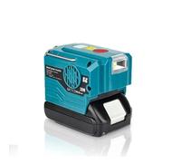 KONGMM Medidor de Vibraciones, Inversor portátil for Exteriores con batería de 18 V, 200 W, CA 120 V, Adaptador de Corriente de Onda sinusoidal modificada(For DeWalt AC 120V)