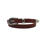 KONGNY Cinturón De Mujer Vintage Cinturón De Mujer Con Hebilla De Aleación De Plata Simple, Cámaras oscuras