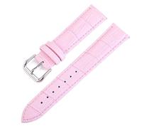 KONGNY Reloj Pulsera Cinturón Mujer Correas De Reloj Correa De Cuero Genuino Correa De Reloj 10-24Mm, Rosa, 16mm