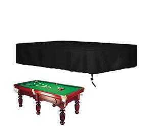 Kongou 7/8/9 PIES Cubiertas De Mesa De Billar, A Prueba De Rasgaduras Tejido Oxford 210D Funda para Mesa De Billar, A Prueba De Viento, Anti-UV, Impermeable, Protector para Muebles