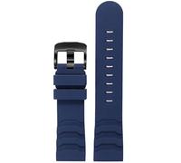 kongsou Correa de silicona para relojes Luminox, resistente al agua, de 24 mm.(Blueb)