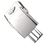 kongsou Hebilla De Acero Inoxidable Para Correa De Reloj Breitling 1884, Correa De Reloj Con Cierre De Doble Clic Pulido De 20mm(Bright Light Silver)