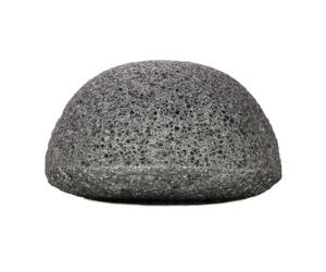 Kongy Esponja de coñac - carbón de bambú - para pieles grasas y con tendencia al acné