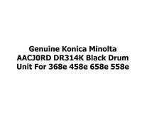 Konica-Minolta AACJ0RD DR314K - Unidad de tambor negra para 368e 458e 658e 558e 308e