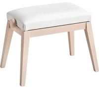 Konig & Meyer 13941 Taburete de piano de madera White