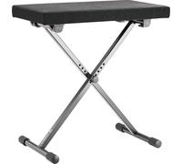 Konig & Meyer 14066 Taburete de piano de metal Black Fabric