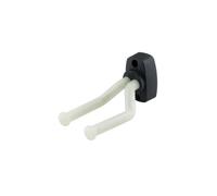 Konig & Meyer (K&M) 16280-000-00 - Colgador de pared para guitarra, color negro y transparente