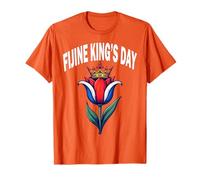 Koningsdag Países Bajos 2025 Crown Funny Kings Day Ámsterdam Camiseta