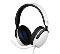 Konix Auriculares Gaming circumaurales con Cable Nexus PS5 - Altavoces de 40 mm - Micrófono Flexible - Conexión Jack 3.5 mm - Cable de 1,5 m - Blanco