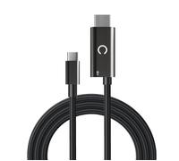 Konix Cable Dock-Free USB-C a HDMI para consola Nintendo Switch 2 - Compatible con 4K - Negro