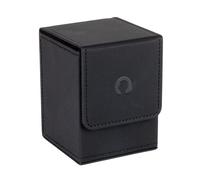 Konix Caja de almacenamiento TCG Premium Deckbox para juegos de cartas coleccionables - Formato 63 x 88 mm - Compatible con Magic: The Gathering y Pokémon - Negro
