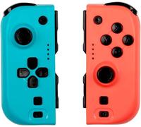 Konix Controller Joypads Switch OLED Bluetooth NFC Vibración Turbo Azul Rojo 8h
