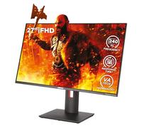 Konix Drakkar Pantalla Gaming Galar 27" PC, PS4, PS5, Switch y Xbox - Resolución Full HD 1080 px - Frecuencia 240 Hz - Tiempo de Respuesta 1 ms - Panel VA