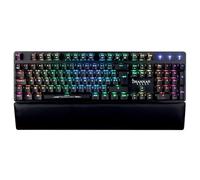 Konix Drakkar Teclado con Cable mecánico Helheim Elite AZERTY para Escritorio de PC de Gaming, Anti-ghosting Completo, retroiluminación RVB