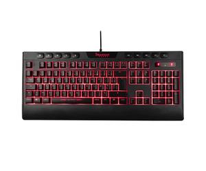 Konix Drakkar Teclado Gaming con Cable semimecánico Niflheim AZERTY - Anti-ghosting de 19 Teclas - Cable de 1,6 m - Negro
