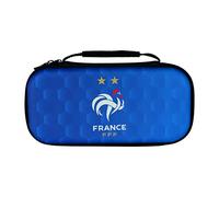 Konix FFF Funda de protección y Transporte para Consolas Nintendo Switch, Switch Lite y Switch OLED - Almacenamiento para 8 Juegos - Azul